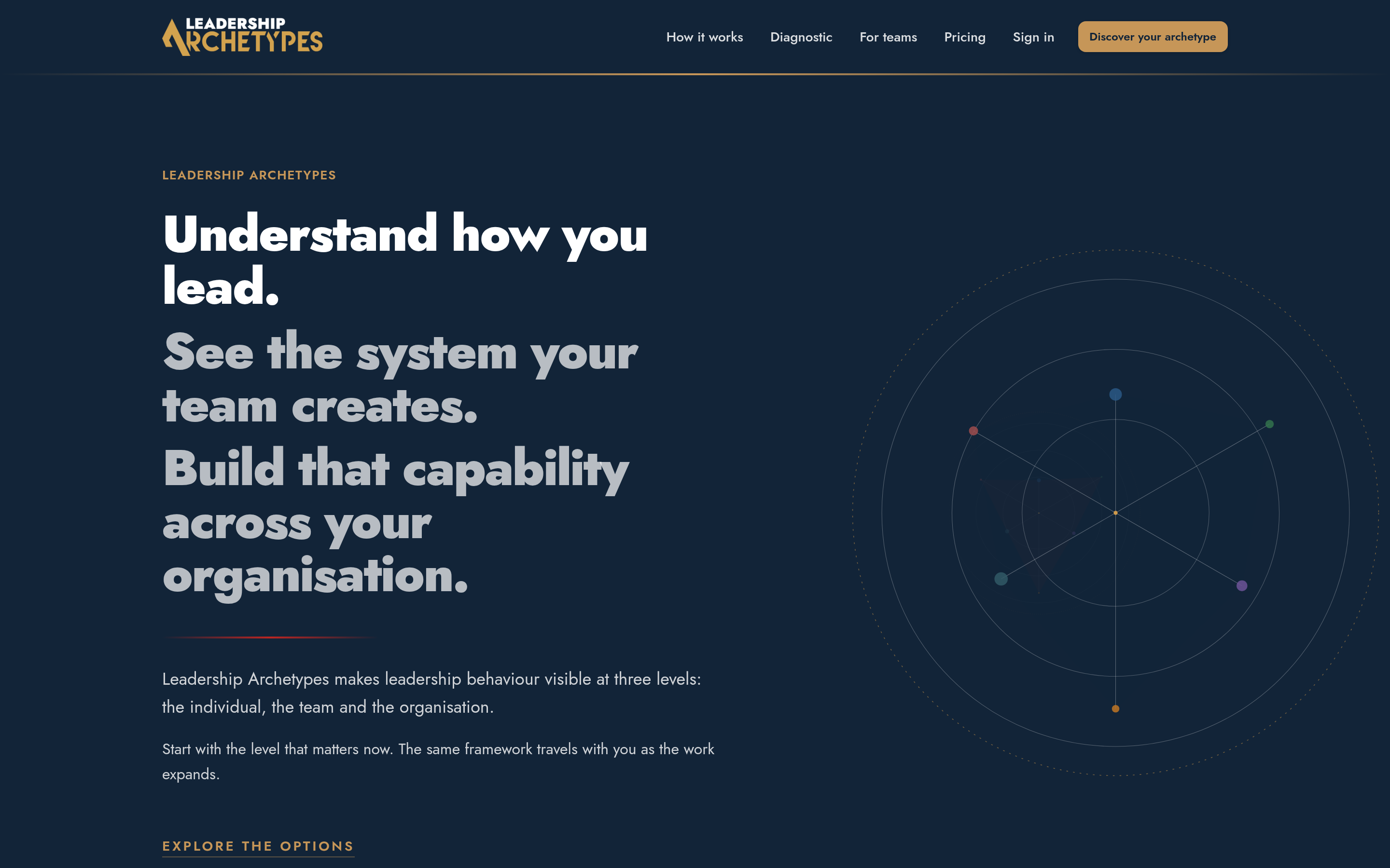 Pricing page showing team and organisation purchase options